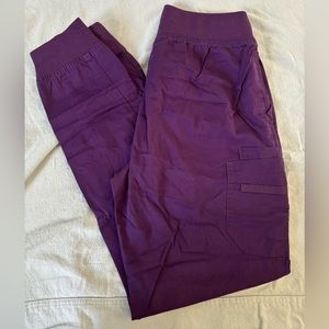 Purple scrub set (XS)